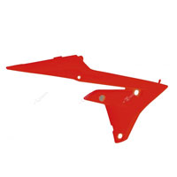 Racetech Inferior Radiator Scoops YAMAHA YZF14/16 WRF16 RED