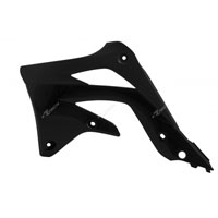 RACETECH INFERIOR RADIATOR SCOOPS KAWASAKI KXF 450 12/15  BLACK