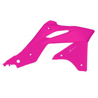 Racetech Inferior Radiator Scoops KAWASAKI KXF 250 13/16 FLUO