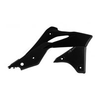 RACETECH INFERIOR RADIATOR SCOOPS KAWASAKI KXF 250 13/16 BLACK