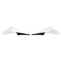 Racetech Superior Radiator Scoops YAMAHA YZF 450 10/13 WHITE/BLACK