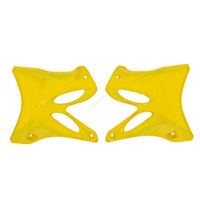 Racetech Inferior Radiator Scoops Yamaha Yz 125-250 02/14 Yellow