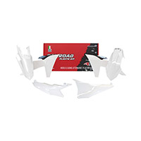Kit 5pcs Plastics Racetech Replica Ktm 2024 White