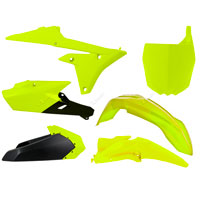 RACETECH PLASTIC KITS YAMAHA REPLICA NEON YELLOW