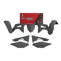 Racetech Kit Plastics 6pz Replica Honda Gray