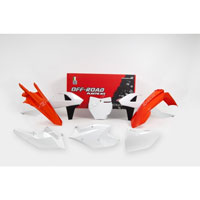 Racetech Kit Plastiche Replica Ktm 2018 6Pz Arancio Bianco