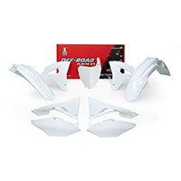 Racetech Replica 6pz Plastics Kit Crf250 19 White