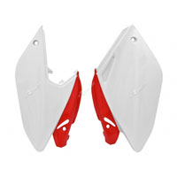 Racetech Tabelle Laterali Portanumero Honda Crfx 250 04/16 Bianco - Rosso