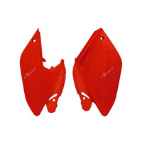 Racetech Tabelle Laterali Portanumero Honda Crfx 250 04/16 Rosso