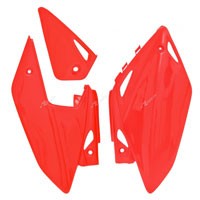 RACETECH SIDE PANEL HONDA CRFX 450 04/16 RED