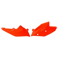 RACETECH SIDE PANEL KTM SX 125-150 16 SXF 16 ORANGE FLUO