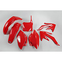 Kit Plastiques Ufo Honda Crf 450 2008 Rouge