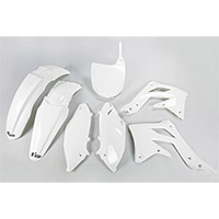 Kit Plastiques Ufo Kawasaki Kxf 450 2012 Blanc