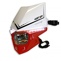 Ufo Stealth Dual Headlight Orange Black