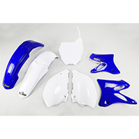 Ufo Kit Plastiche Yamaha Yz 13-14 Blu Bianco
