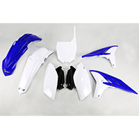 Kits Plastique Ufo Yamaha Yzf 250 2013 Bleu Blanc