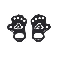Acerbis Palmino 5 Pares de Guantes Interiores negro blanco