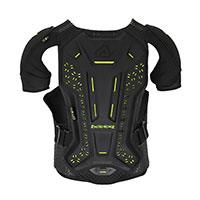 Acerbis DNA SH Body Armor ブラック イエロー - 3