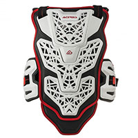 Protector de pecho Acerbis Jump MX blanco negro