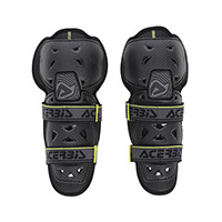 Acerbis Kid Profile 2.0 Knee Guards Black Yellow Kid
