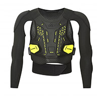 Armadura Acerbis Plasma Level 2 negro amarillo