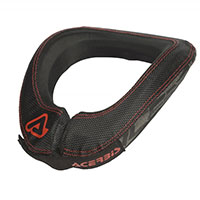 Acerbis X-round Kid Collar Black Red Kid