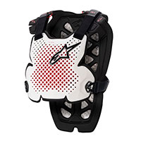 Pettorina Alpinestars A-1 Pro Bianco Nero Rosso