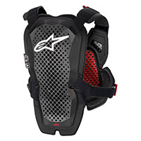 Alpinestars A-1 Pro Brustschutz schwarz rot - 2