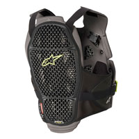 Protection Poitrine Alpinestars A-4 Max noir jaune - 2