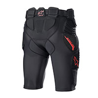 Pantalón corto Alpinestars Bionic Pro negro rojo