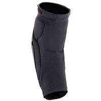 Ginocchiere Alpinestars Bionic Flex Nero Rosso (paio) - img 2