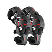 Genouillères Alpinestars RK-1 Plasma noir rouge