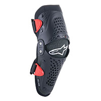 Alpinestars Sx-1 Youth Knee Guard Black Red Kid