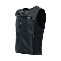 Gilet Pelle Dainese Smart Jacket D-air® Nero