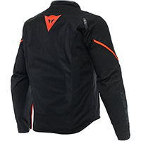 Dainese Smart Jacket Ls Sport Noir Rouge Fluo