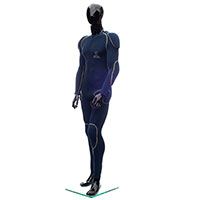 Combinaison Forcefield Sport No Armour Bleu