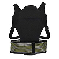 Ixs Rs-10 Back Protector Black Green - 2