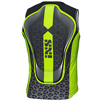 Chaleco protector IXS RS-20 negro verde - 2