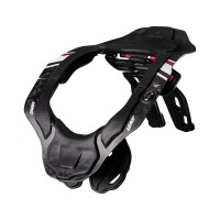 Collare Leatt 6.5 Carbon Nero Bianco