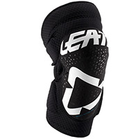 Leatt 3df 5.0 Zip Knee Guards White Black