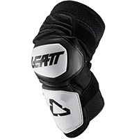 Ginocchiere Leatt Enduro White Black