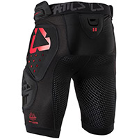 Pantalones cortos Leatt Impact 3DF 5.0 negro - 3