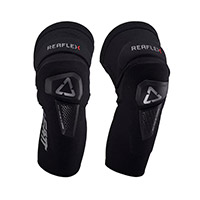 Leatt Reaflex Hybrid Pro Knee Protectors Black