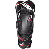 Leatt X Frame Knee Guards Pair Black Red - 3