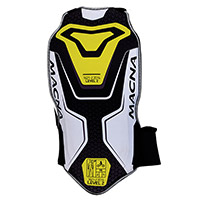 Protection Dorsale Macna Noir Blanc Jaune