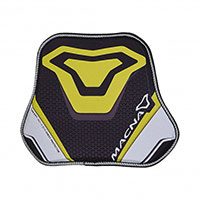 Macna Lv1 Chest Protector White Yellow
