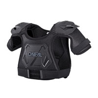 O'neal Peewee Chest Guard Kid Black Kid