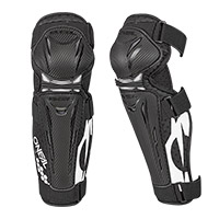 O Neal Trail Fr Carbon Look Knee Guards White