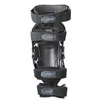 Pod Mx K8 V2 Carbon Knee Guards Black White - 3