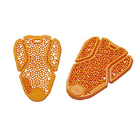 Rukka Diablo L2 Hip Protection Orange